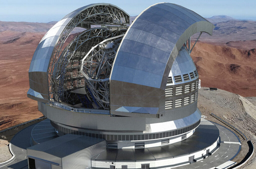 telescope dome landing